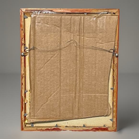 Vintage Feather Bird Art Pair Framed Mid Century Nature Scene Wall Decor - Picture 2 of 4